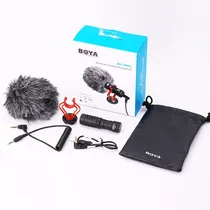 Comprar Microfone Boya By-mm1 Smartphone Cameras Filmadoras Mm1