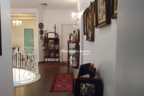 Casa Com 3 Suítes À Venda, 450 M² Por R$ 2.498.000 - Alphaville Dom Pedro - Campinas/sp - Ca0387