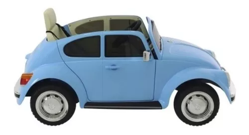 Carro Elétrico Infantil Fusca Beetle 12V Verde com Controle Remoto