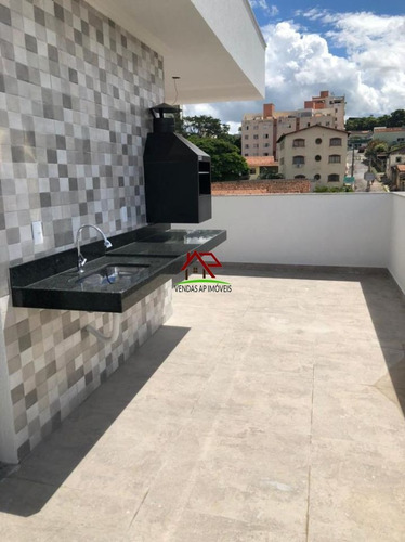 Imagem 10 de 13 de Ótimo Apartamento De 3 Quartos E 2 Vagas Em Vespasiano! - 2638