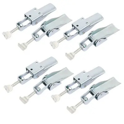 20 Cierres De Palanca De Acero - Capacidad 150 Kg, Para Puertas, Cajas, Herramientas, Tamaño M5x50 Mm