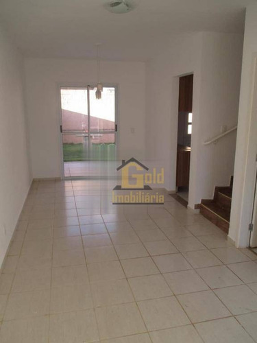 Casa Com 3 Dormitórios À Venda, 100 M² Por R$ 390.000 - Vila Do Golf - Ribeirão Preto/sp - Ca1057