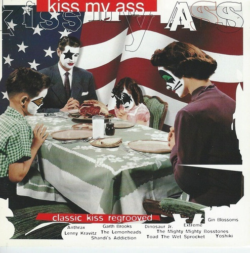 Cd Kiss My Ass (classic Kiss Regrooved) 1a Ed Br  