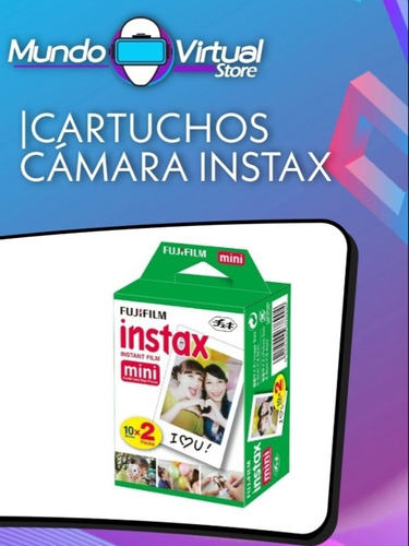 Cartuchos Cámara Fujifilm Instax 