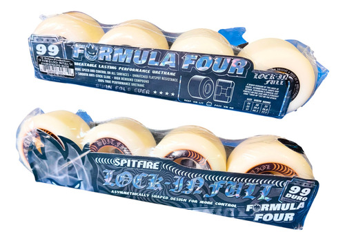 Ruedas Spitfire Lock-in Full Formula Four 54mm 99a
