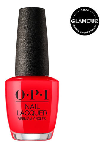 Opi Esmalte De Uñas Color So It Berns Opi Color Rojo