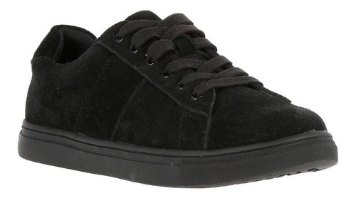 Zapatilla Cuero Bay 2 Negro Hush Puppies Kids