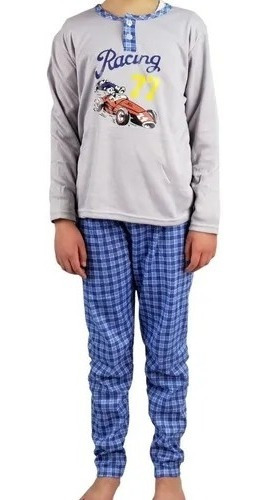 Pijama Franela Niños Invierno