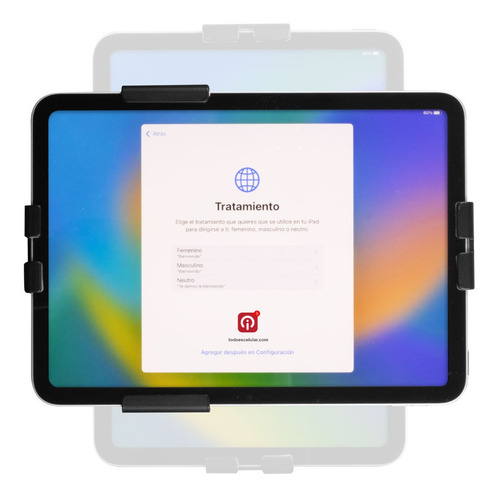 Soporte Base Pared Seguridad Antirrobo Para iPad 10a Air Pro