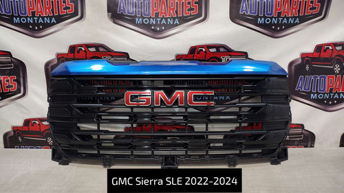 Parrilla  Gmc  Sierra  Sle  2022  2023  2024