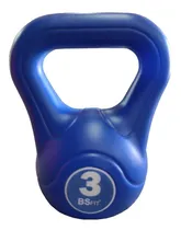 Comprar Pesas Rusas Bsfit Kettlebell Plastica 3kg Fitness Mancuerna