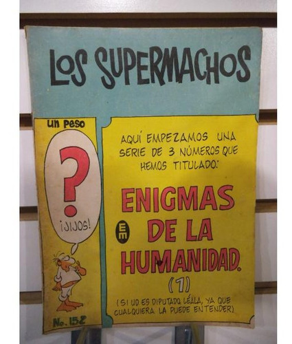 Comic Los Supermachos 152 Editorial Posada Vintage 
