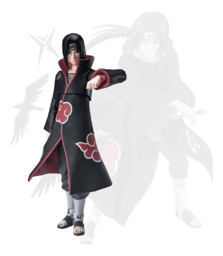 Boneco Articulado Itachi Uchiha Bandai Ultimate Legends