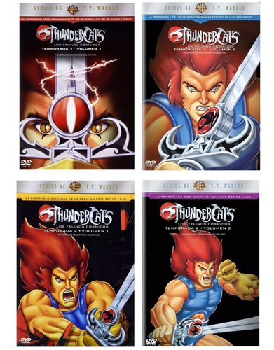 Thundercats Paquete Serie Completa 24 Discos Dvd