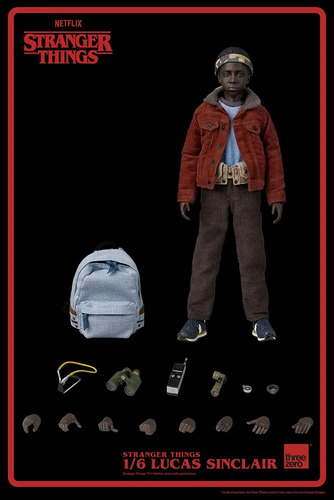 Figura Escala 1/6 Threezero Stranger Things: Lucas Sinclair