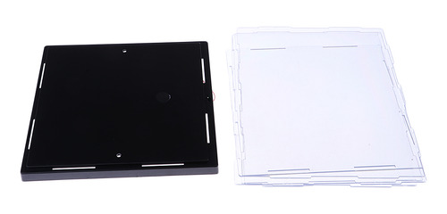 Vítrina De Acrílico Caja A Prueba De Polvo Con Luces Led