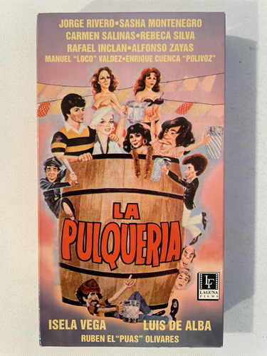 La Pulqueria Vhs Sasha Montenegro Rebeca Silva Sexycomedia (Usado)