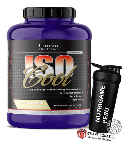 Iso Cool 5lb Proteina Ultimate 100% Isolate - Tienda Fisica