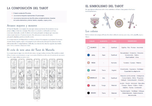 Tarot Para Colorear - Céline Camoun Y Élodie Ascenci