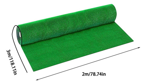 Alfombra De Césped Artificial Al Aire Libre Plástico Balcón