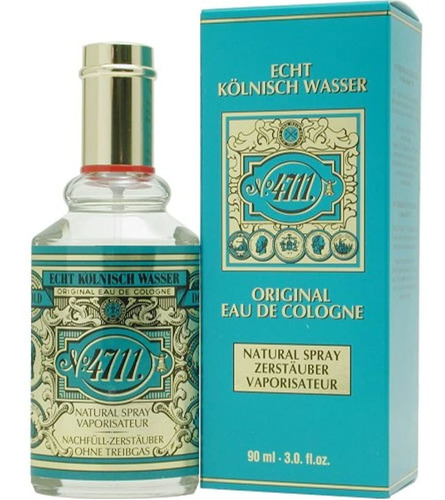 4711 Por Muelhens Eau De Cologne Spray Para Unisex, 3 Onzas