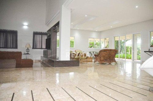Casa Com 5 Dormitórios À Venda, 837 M² Por R$ 2.450.000,00 - Haras Bela Vista - Vargem Grande Paulista/sp - Ca0522