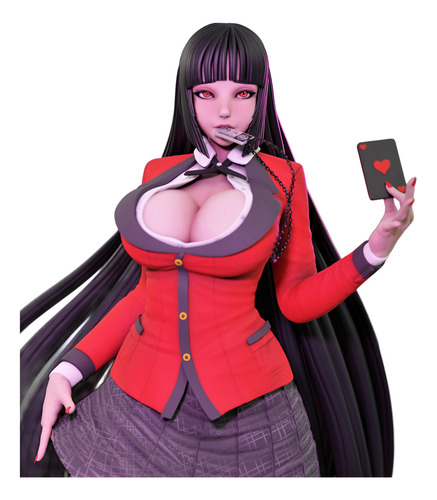 Yumeko Jabami - Kakegurui - Sfw E Nsfw (nua) - Diorama - 12k