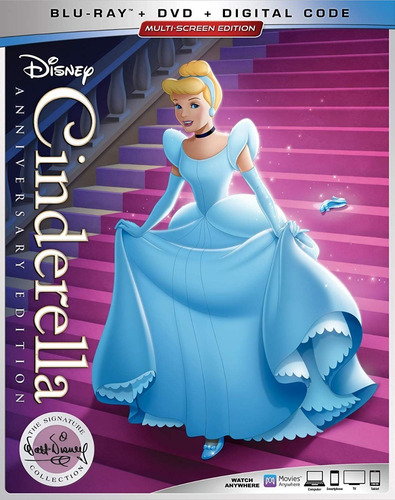 La Cenicienta Signature Collection Pelicula Blu-ray + Dvd