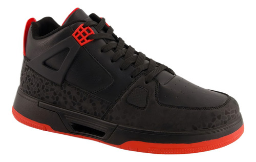 Sneaker Preparatoria 58416zve Goma Cordones Flats Liso