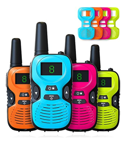 Hetyue 4pcs Walkie Talkies For Kids Toys: Outdoor