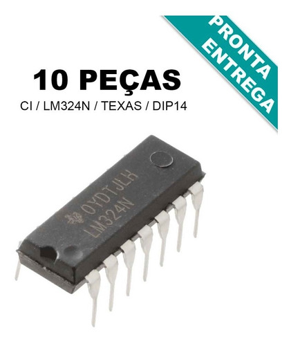 Ci Lm324n / Lm324 / Lm 324 / Lm 324n - Original (10 Peças)