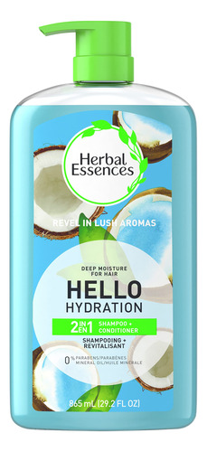 Herbal Essences Champú Acondicionador 2 En 1 Hello Hydrati.