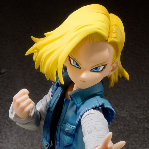Boneco De Ação Shf Dragon Ball Android No.18, Modelo, Brinqu
