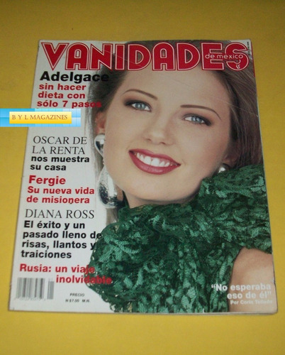 Veronica Castro Diana Ross Mel Gibson Revista Vanidades 1994