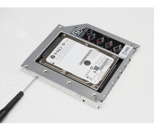 Case Caddy Gaveta Suporte Hd Notebook Gravador De Dvd 9,5mm