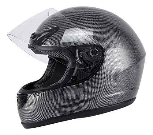 Casco Para Moto Tcmt-casco De Fibra De Carbono Para Adulto,