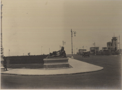 Montevideo Antiguo Plaza Trouville Año 1910 - Lámina 45x30cm