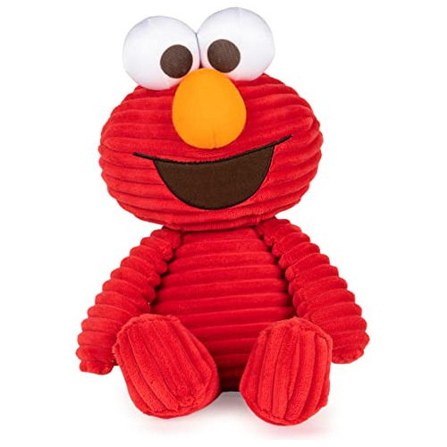 Sesame Street Cuddly Corduroy Elmo Muppet De Oficial, J...