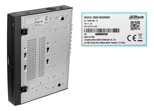 Dahua Xvr 16-bnc 5mp 1xsata16tb Lan Hdmi Vga Usb Rs485 Alarm