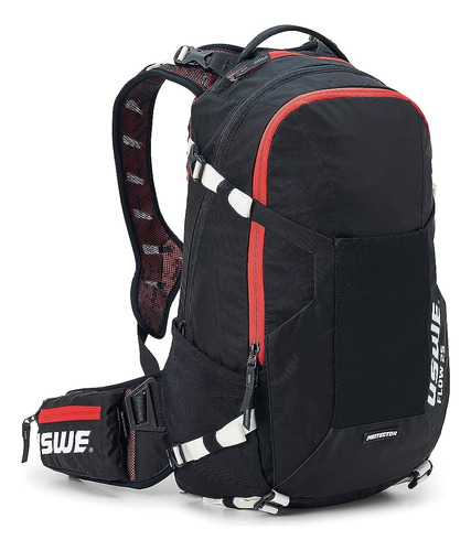 ~? Uswe Flow 16l - Mochila Con Protector De Espalda, Para Bi