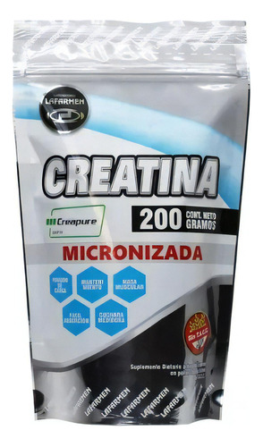 Lafarmen Creatina Micronizada En Polvo x200g