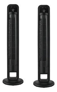 Ventiladores De Torre Paquete Con 2 Omnibreeze Digital Led