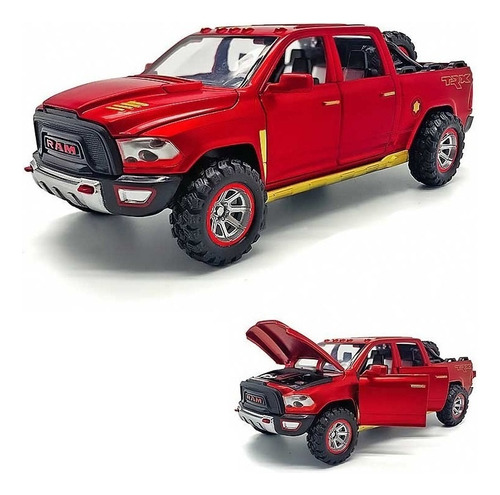 Autos Abre Puertas Colección Dodge Ram Trx Miniatura Metal