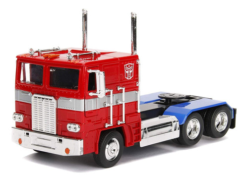 Jada Toys Transformers G1 Optimus Prime - Camión Con Robot.