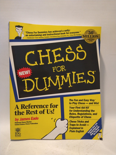 Chess For Dummies James Eade Idg Books