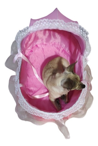 Cama Para Perro Tipo Moises, Elegante Comoda Colores 1 Pieza