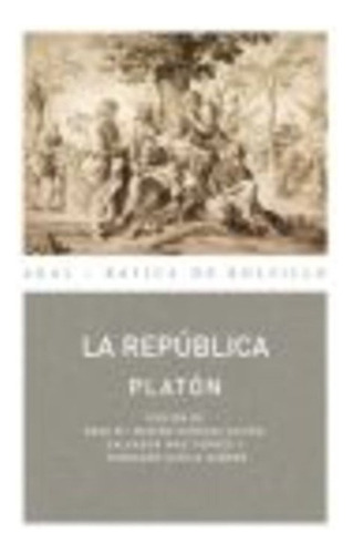 La República: Nº 184, De Platón. Serie N/a, Vol. Volumen Unico. Editorial Akal, Tapa Blanda, Edición 1 En Español, 2009
