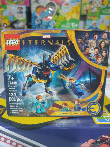 Lego Marvel 76145 Eternal's Aerial Assault. 133 Pcs