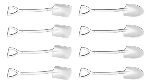 5 Cucharas De Pala, Cucharas De Postre, Cucharas De 8 Piezas