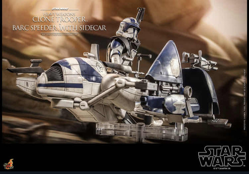 Heavy Weapons Clone Trooper Barc Speeder Hot Toys Star Wars
